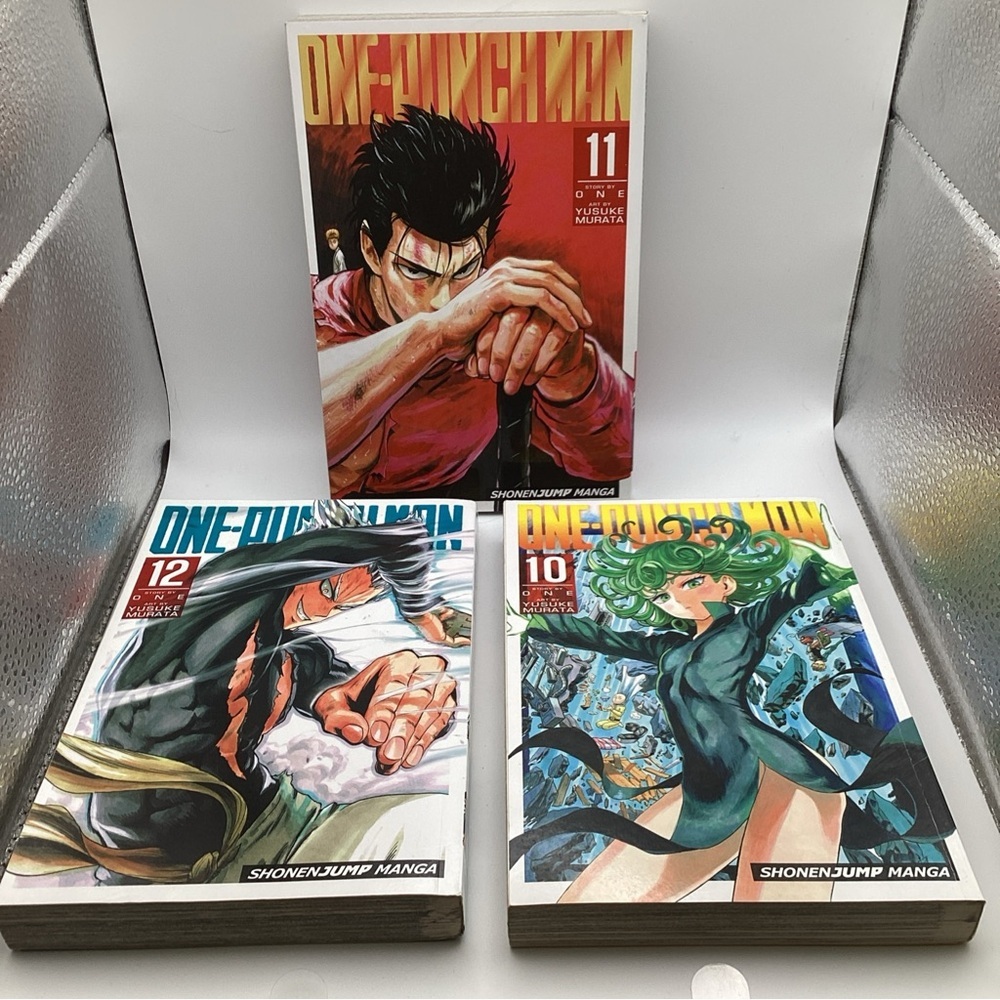 One-Punch Man Vol. 10 , 11 , 12 Paperback By ONE First Editions - Picture 3 of 9
